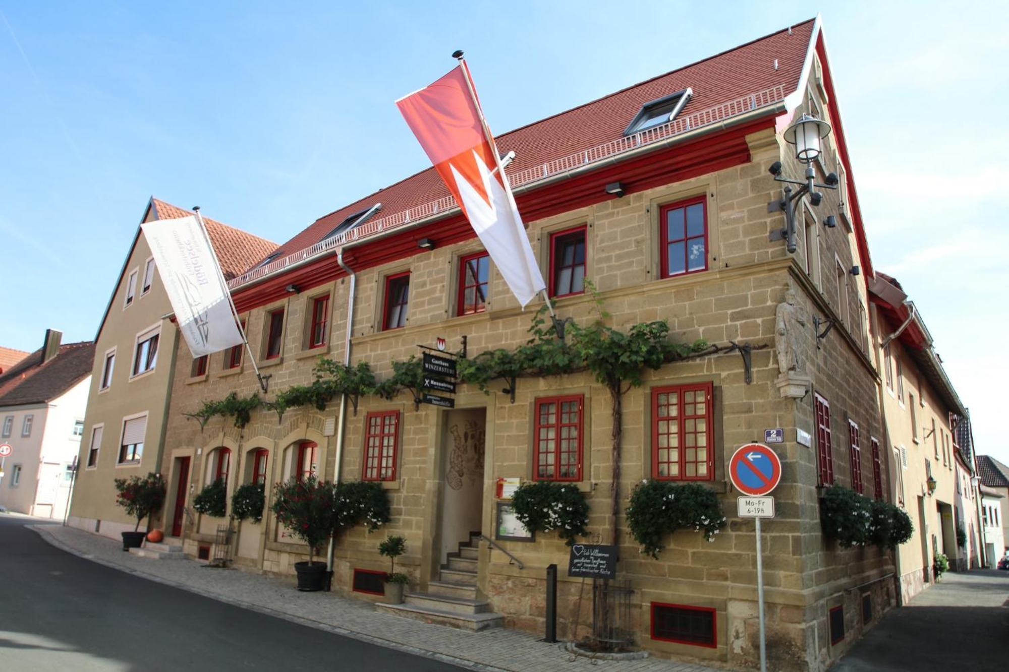 Gasthaus Winzerstube&Hotel Rödelsee Exterior foto